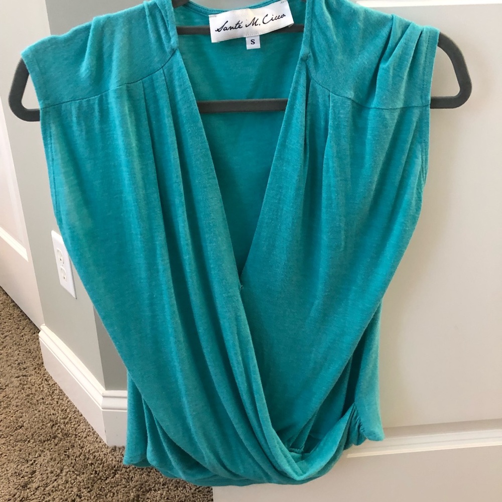 Soft draped top